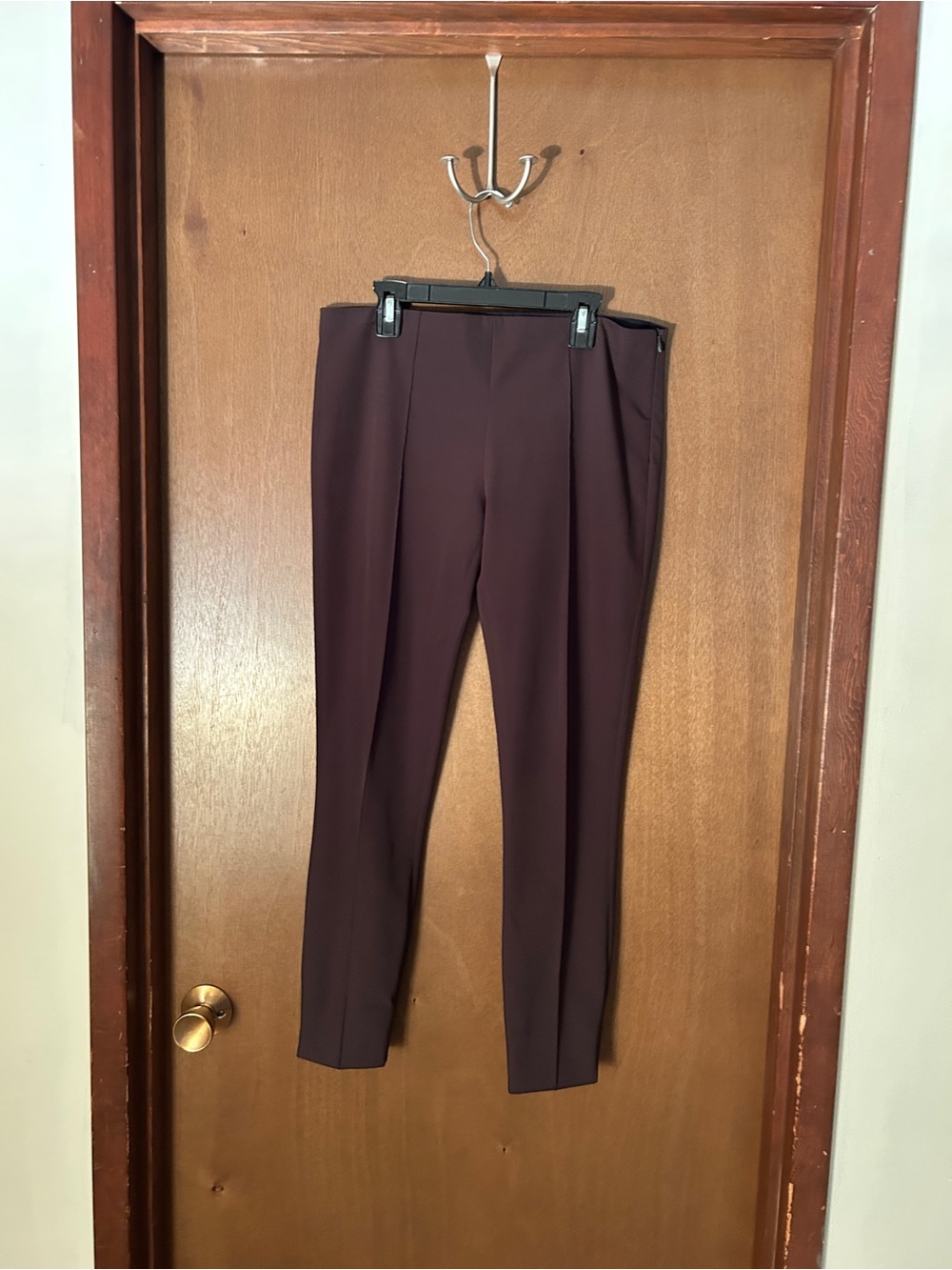 The Row Women's Ankle Trousers in Dark Brown Size 4/ US S